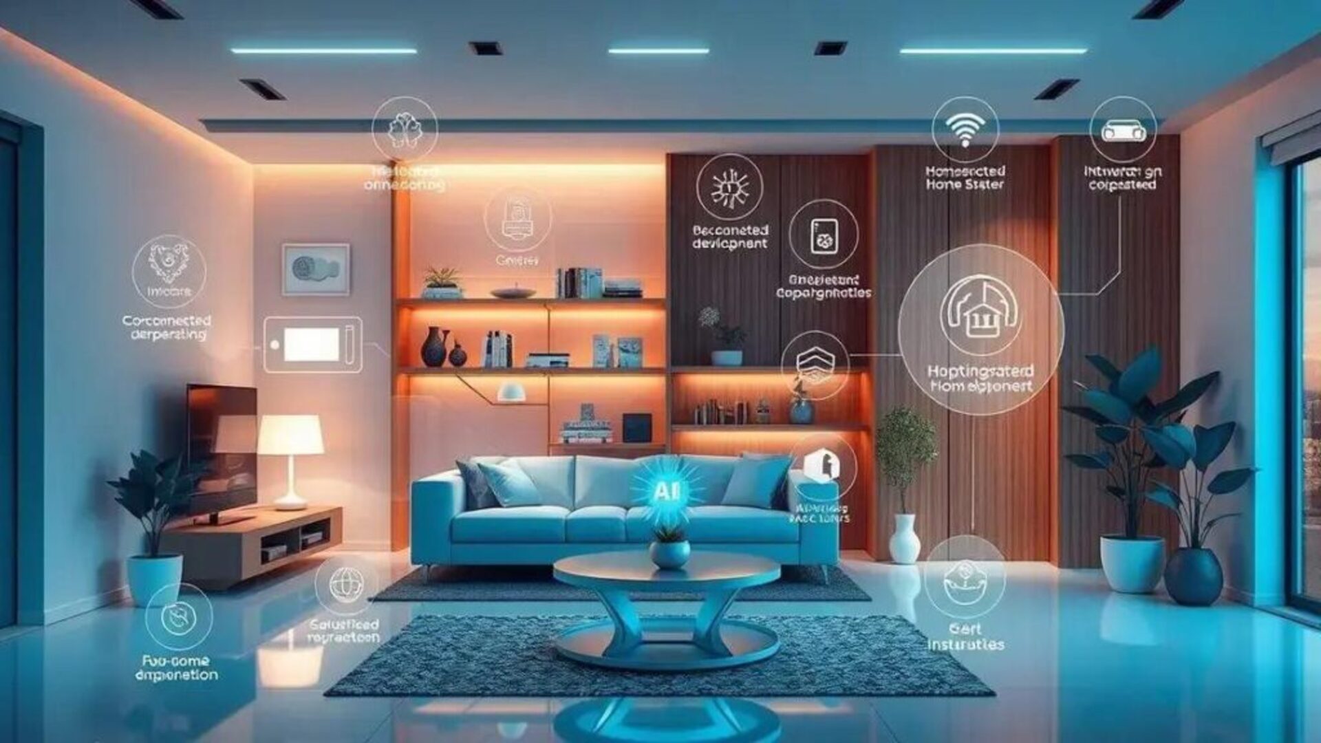 O futuro da automação residencial: o que esperar até 2030 dentro de casa, da IA invisível à casa que gerencia energia sozinha